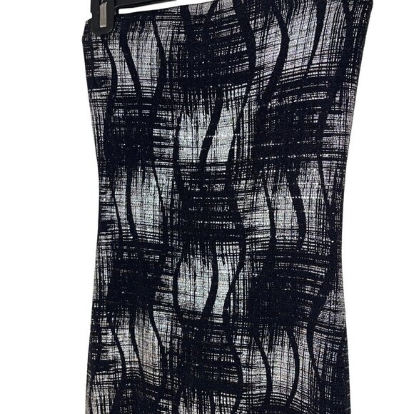Votique La Womens Jumpsuit and Duster Set Size S Black Metallic Abstract Print - Picture 13 of 14